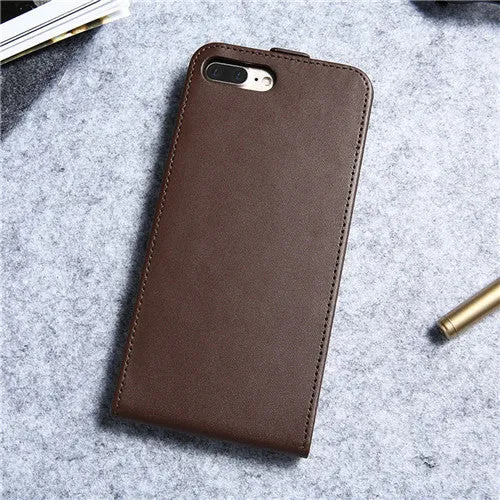 KISSCASE Vintage Flip PU Leather Case For iPhone 5 5s 6s 4s Phone Cases Cover Coque For iPhone 5s 4 4s 6 6s Plus 7 7Plus Fundas