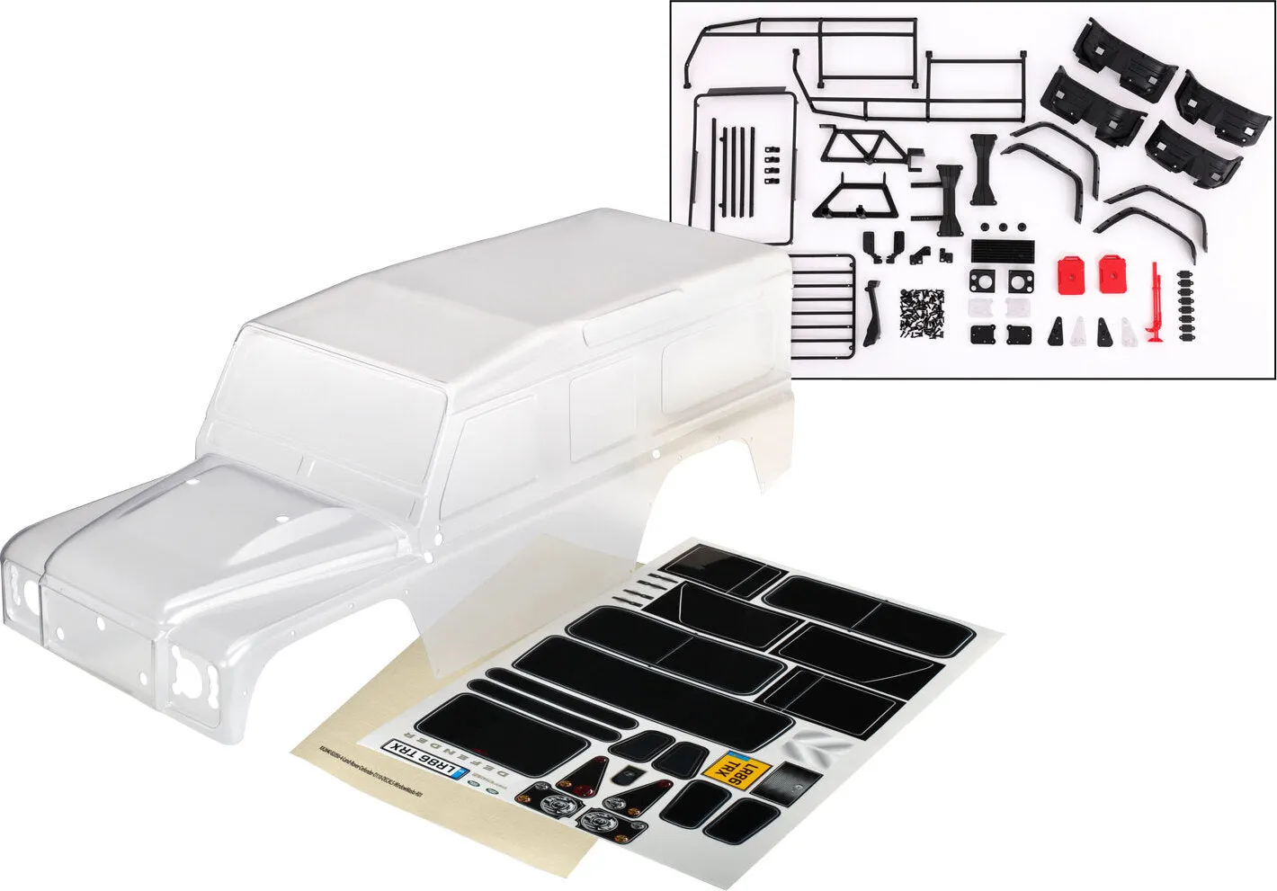 Land Rover Defender Body Complete Clear 8011P