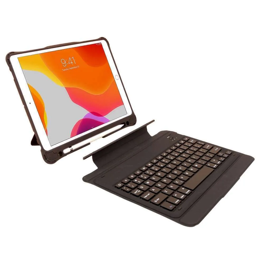 Laser iPad 10.2" Wireless Keyboard Case Black