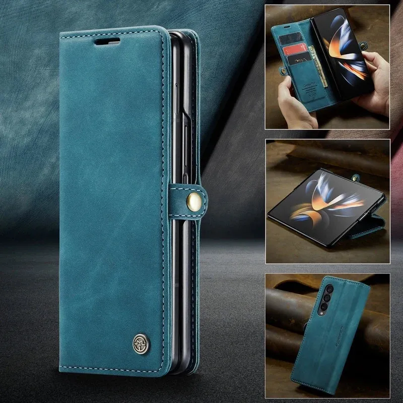 Leather Case For Samsung Galaxy Z Fold