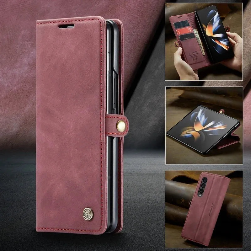 Leather Case For Samsung Galaxy Z Fold