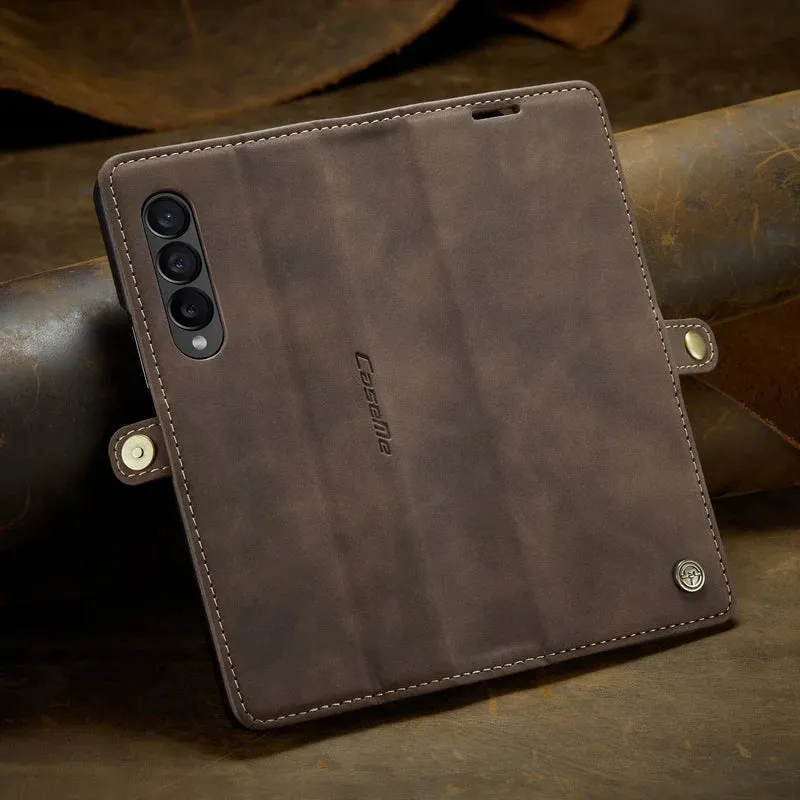 Leather Case For Samsung Galaxy Z Fold