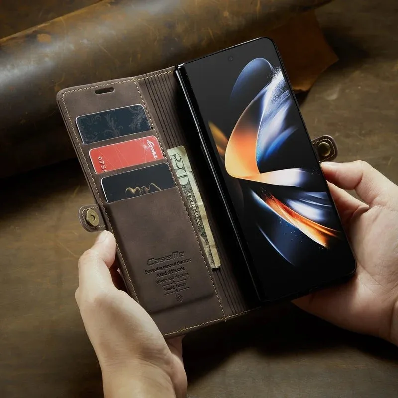 Leather Case For Samsung Galaxy Z Fold