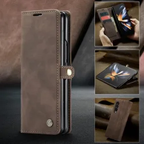 Leather Case For Samsung Galaxy Z Fold