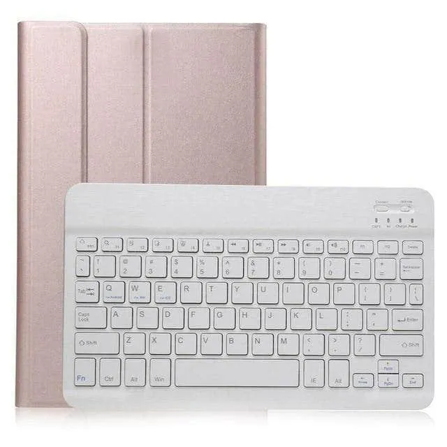 Leather Wireless Bluetooth Keyboard Samsung Galaxy Tab A 8.0 2019 S-Pen SM-T290 SM-T295 Case