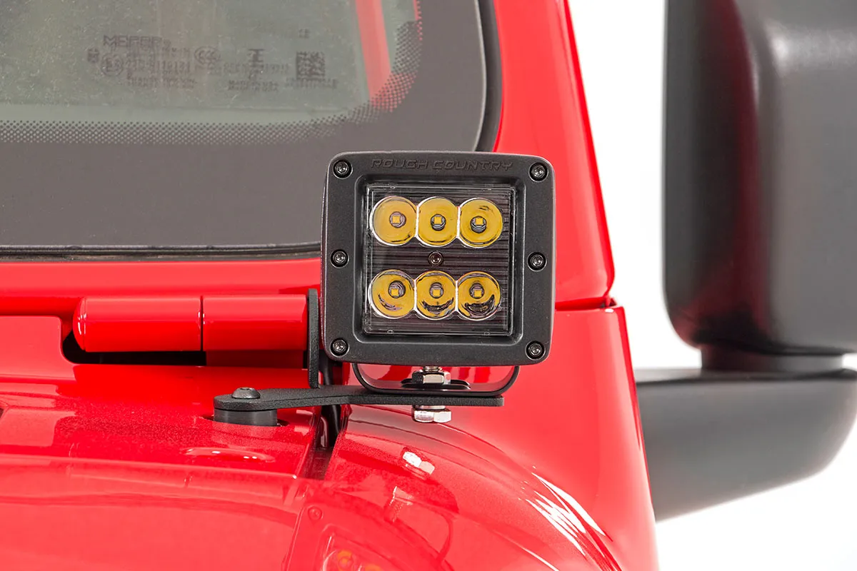 LED Light - Hinge Mnt - 2 " Spectrum Pair - Jeep Gladiator JT/Wrangler 4xe/Wrangler JL (18-23)