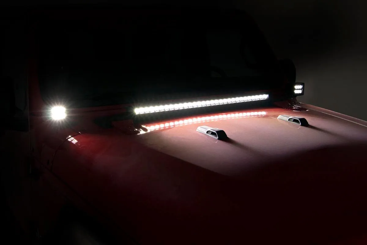 LED Light - Hinge Mnt - 2 " Spectrum Pair - Jeep Gladiator JT/Wrangler 4xe/Wrangler JL (18-23)