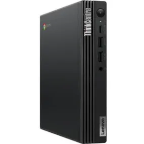 Lenovo ThinkCentre M60q 12C60006US Chromebox - Intel Celeron 7305 - 4 GB - 64 GB Flash Memory Capacity - Tiny - Black