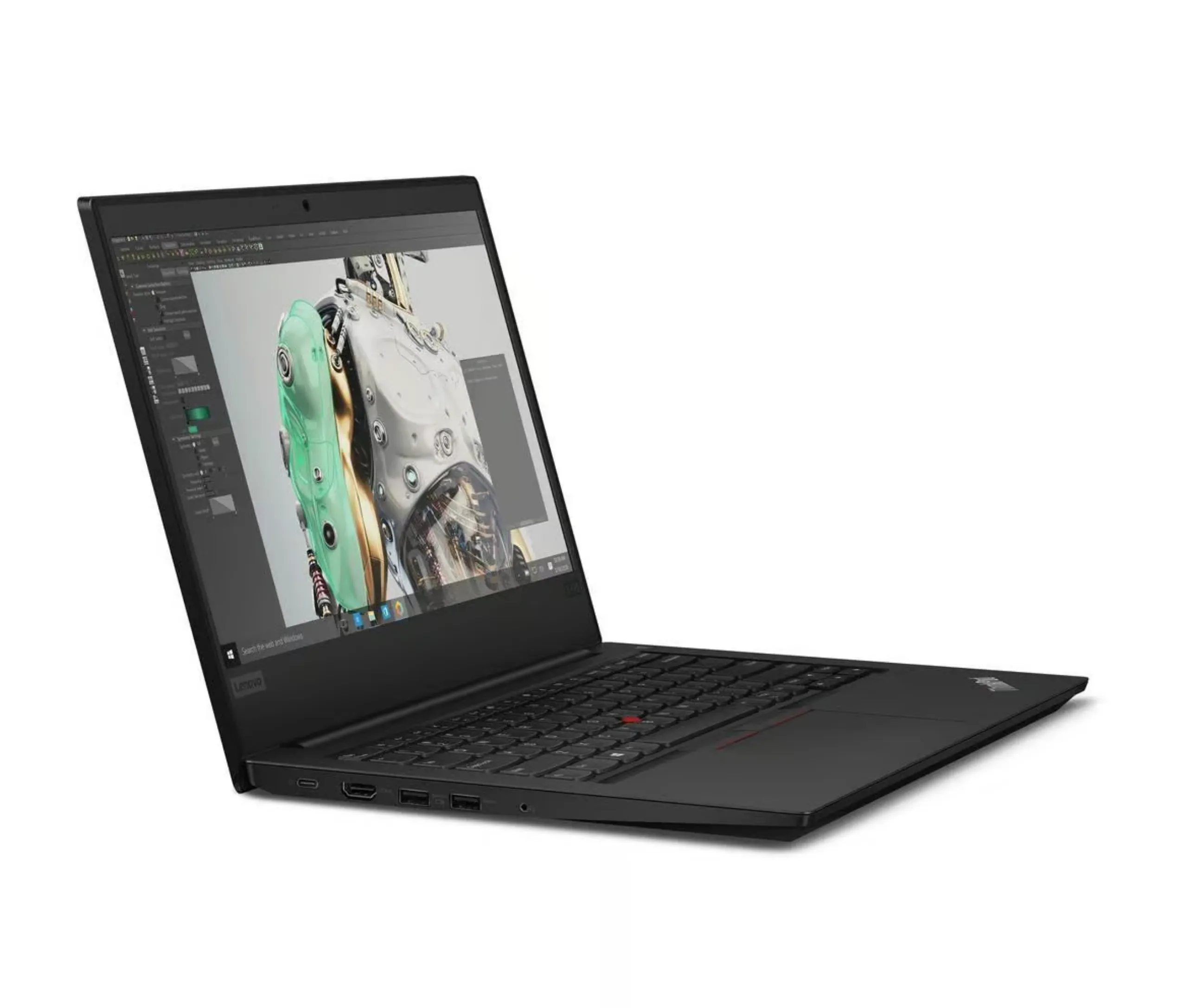 Lenovo ThinkPad E495 14-inch Laptop - AMD Ryzen 7 3700U 16GB RAM 256GB SSD Webcam Win 11 Home