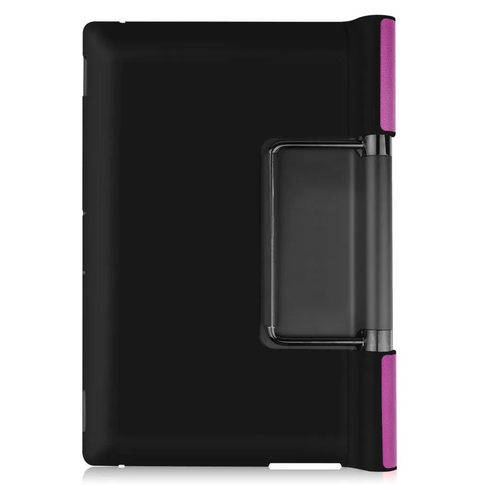 Lenovo Yoga 13 PU leather flip case with kickstand - Purple