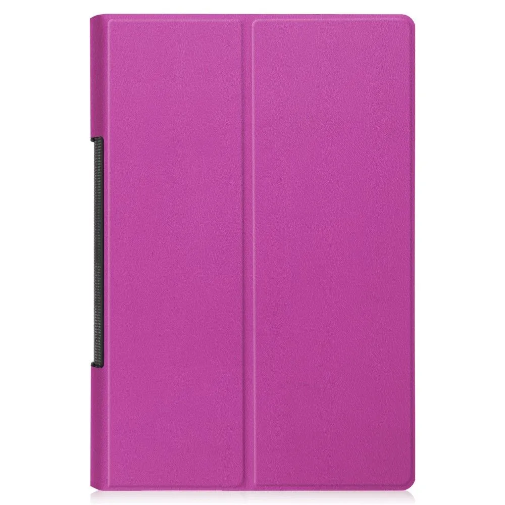 Lenovo Yoga 13 PU leather flip case with kickstand - Purple