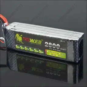 Lion Power 3s Lipo Battery 11.1 v 2800 Mah 35c Max 50c 11.1v 2800mah