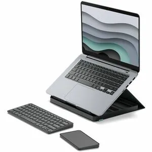 Logitech Casa Keyboard/Cover Case, Book Fold for 10"-17" Notebook, Tablet, Cable, Stationary, Classic Chic