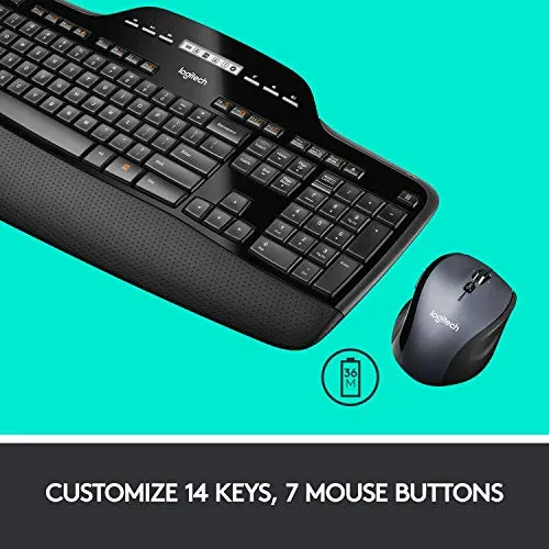 Logitech MK710 Wireless Desktop Mouse and Keyboard Combo