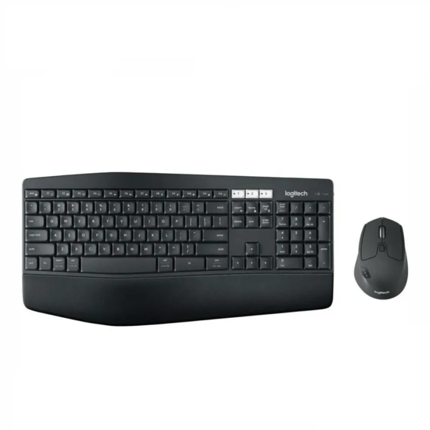 Logitech MK850 Multi-Device Performance 2.4GHz Wireless Keyboard and Mouse Combo | Bluetooth | Curved Keyframes