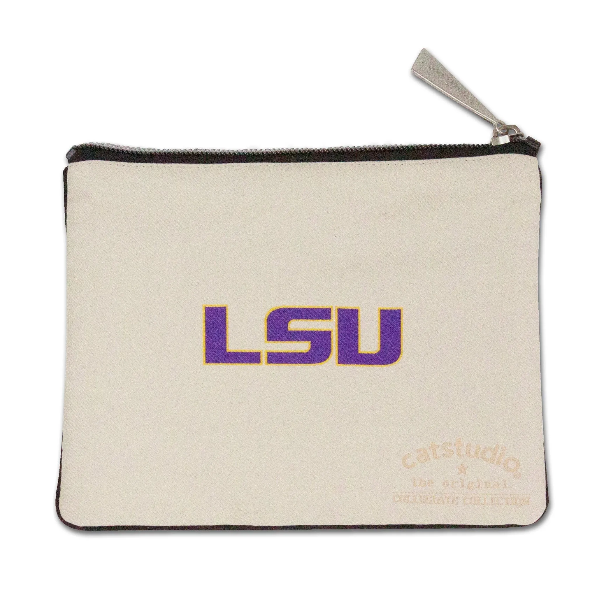 Louisiana State University (LSU) Collegiate Zip Pouch