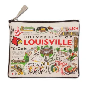 Louisville, University of Collegiate Zip Pouch