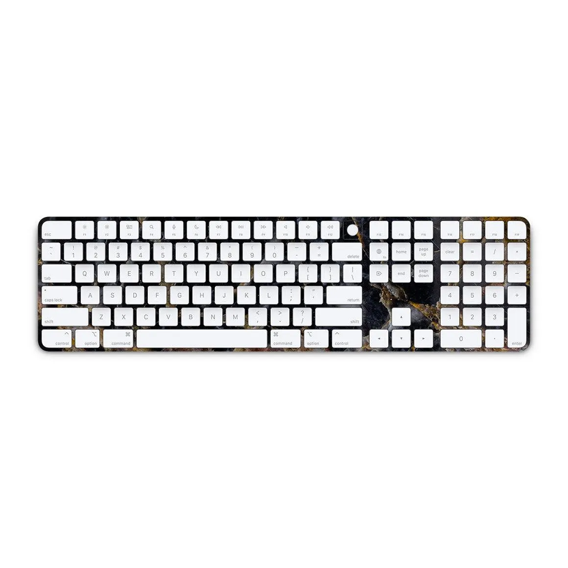 Magic Keyboard with Touch ID and Numeric Keypad Marble Series Skins