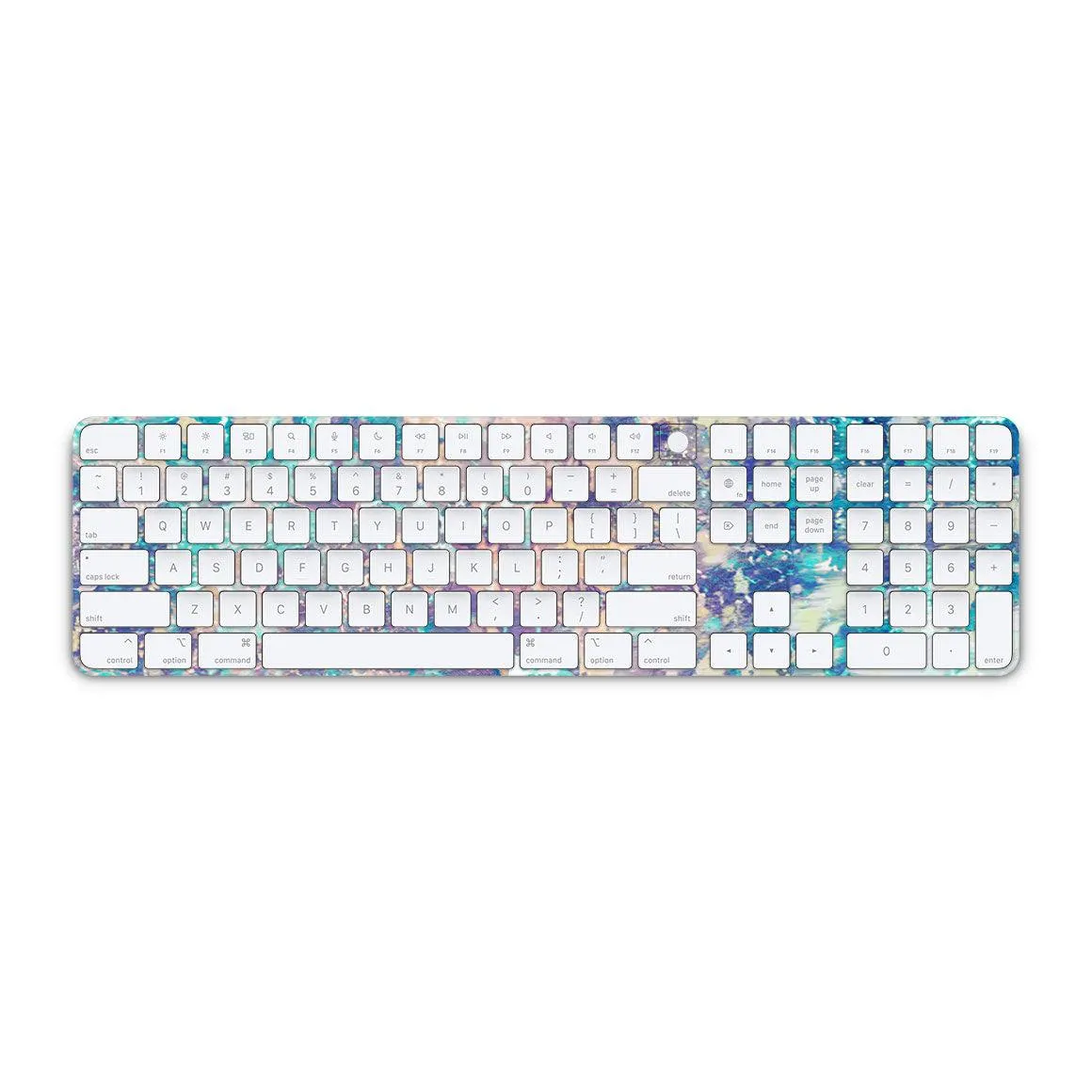 Magic Keyboard with Touch ID and Numeric Keypad Marble Series Skins