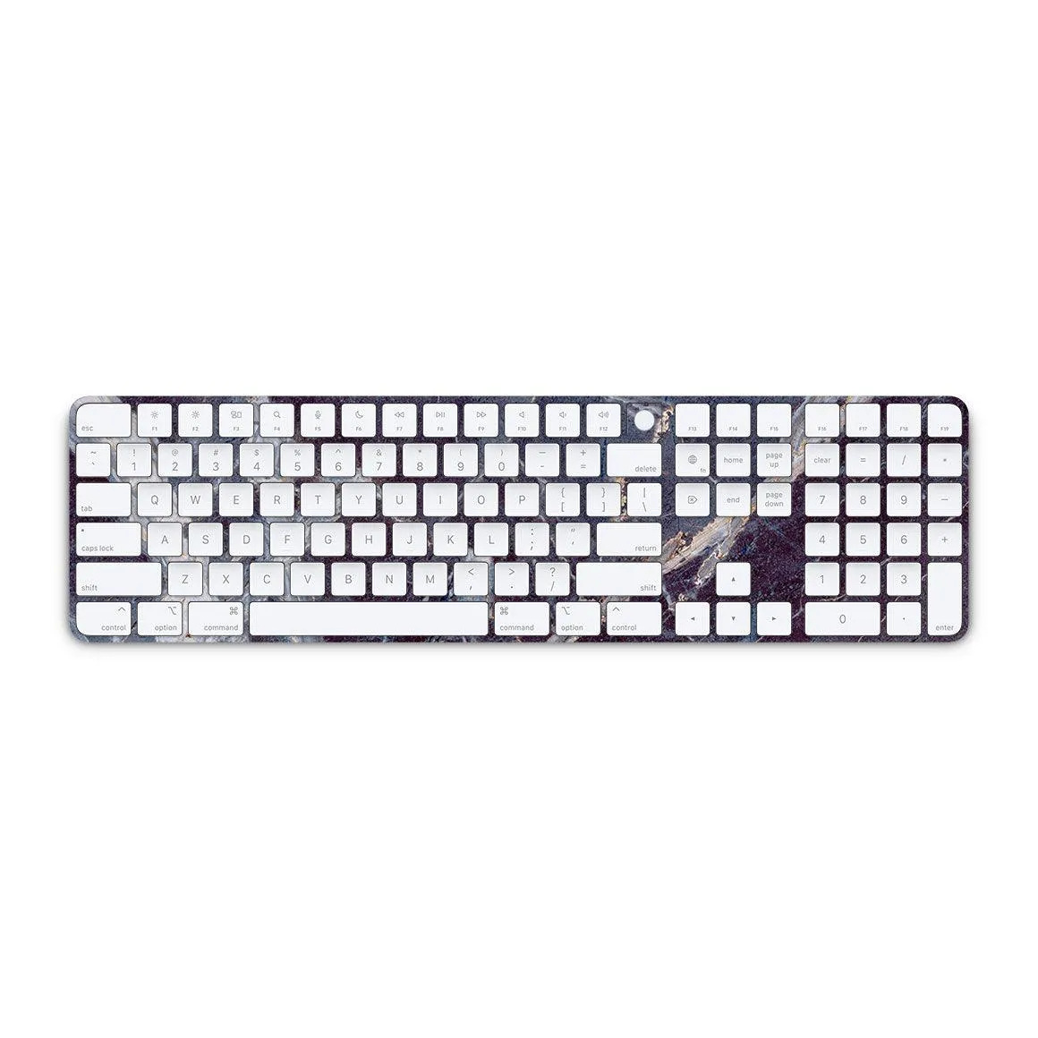 Magic Keyboard with Touch ID and Numeric Keypad Marble Series Skins