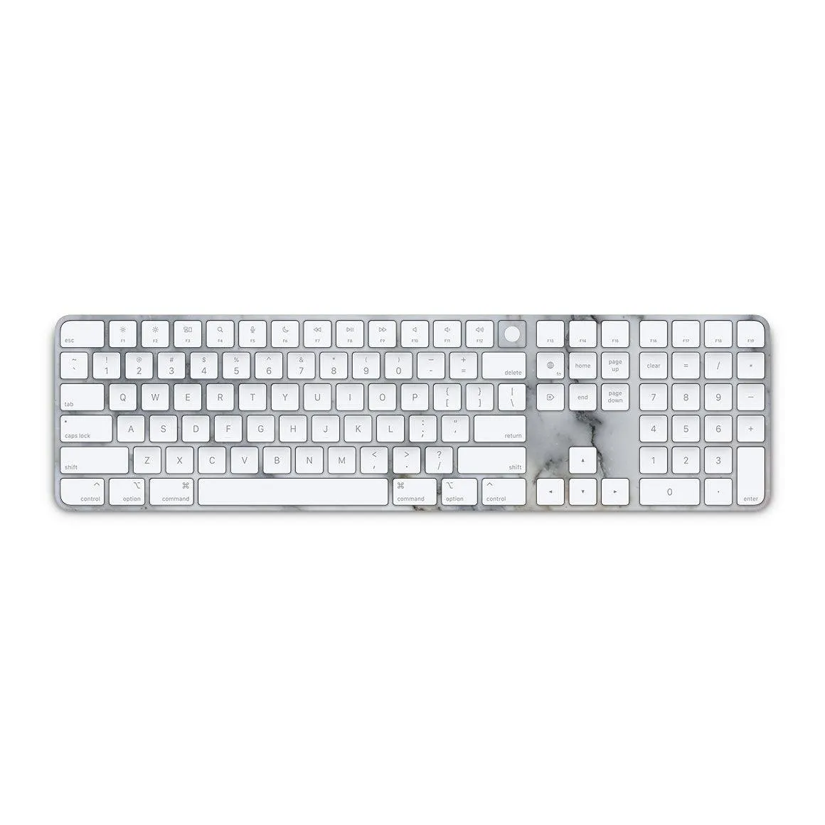 Magic Keyboard with Touch ID and Numeric Keypad Marble Series Skins