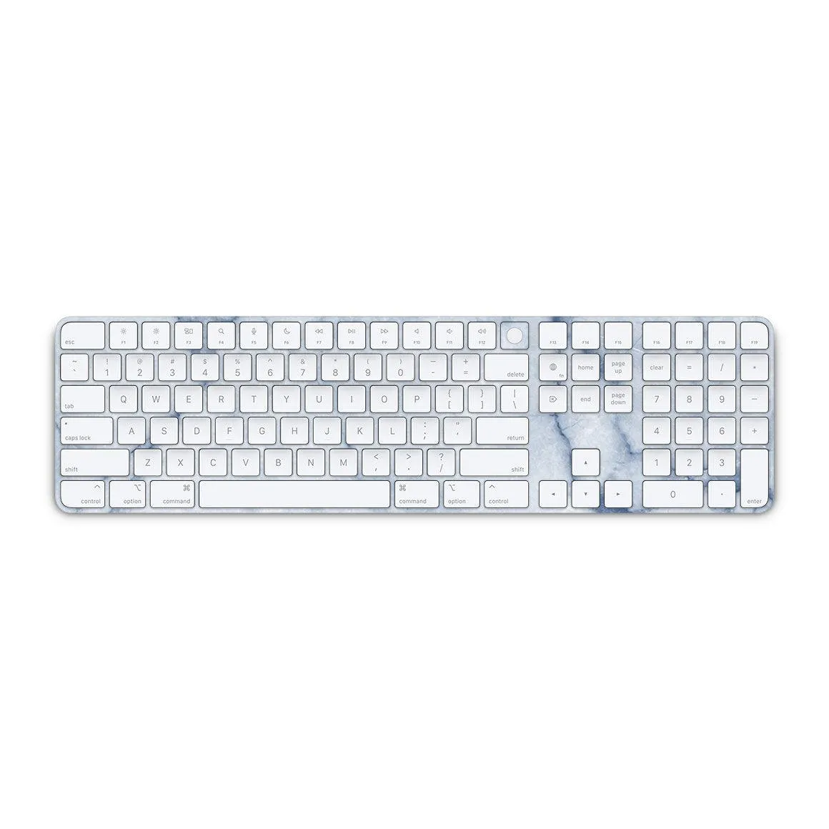 Magic Keyboard with Touch ID and Numeric Keypad Marble Series Skins