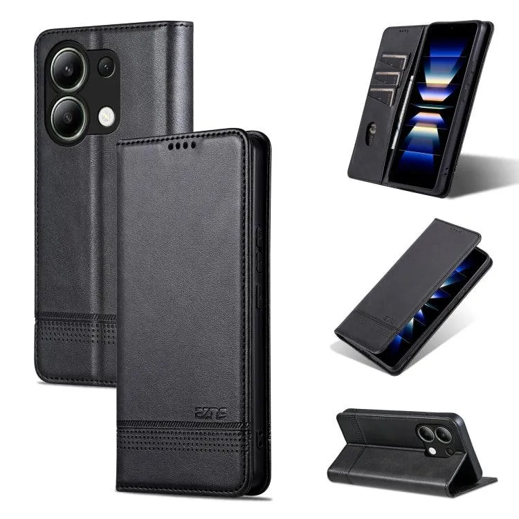 Magnetic Calf Texture Leather Flip Phone Case for Xiaomi Redmi K70E, Series 2