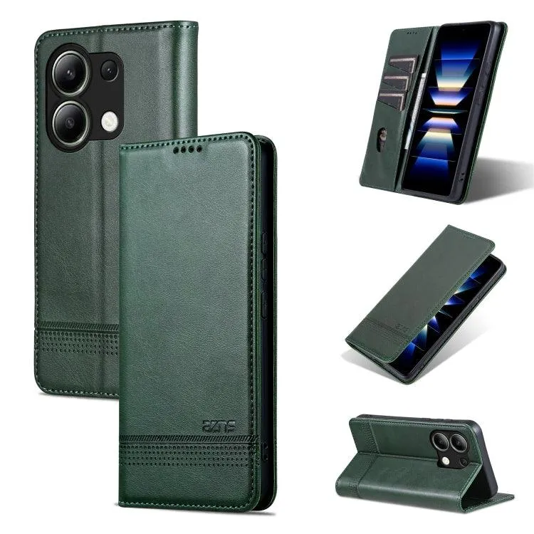 Magnetic Calf Texture Leather Flip Phone Case for Xiaomi Redmi K70E, Series 2