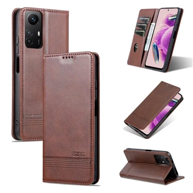 Magnetic Calf Texture Leather Flip Phone Case for Xiaomi Redmi K70E, Series 2