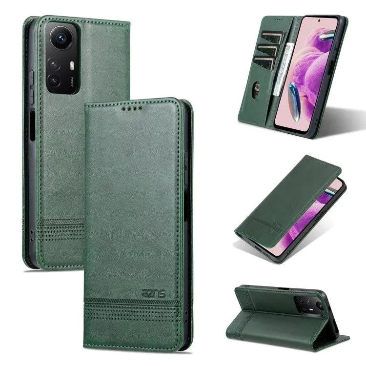 Magnetic Calf Texture Leather Flip Phone Case for Xiaomi Redmi K70E, Series 2