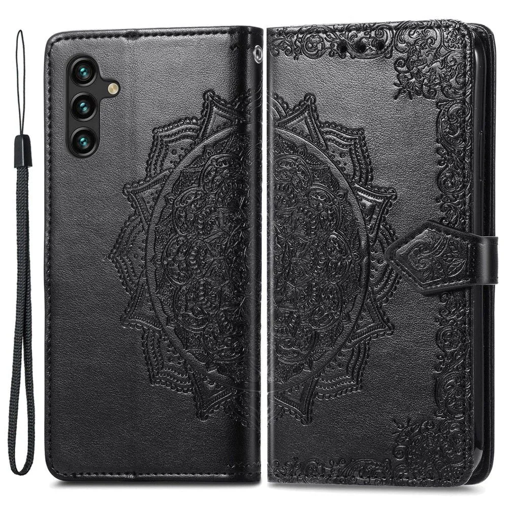 Mandala Samsung Galaxy A13 5G Flip case - Black