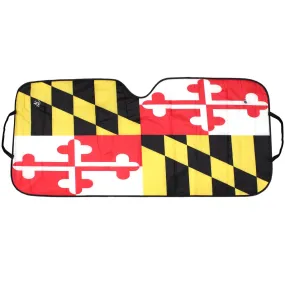 Maryland Flag / Windshield Sun Shade