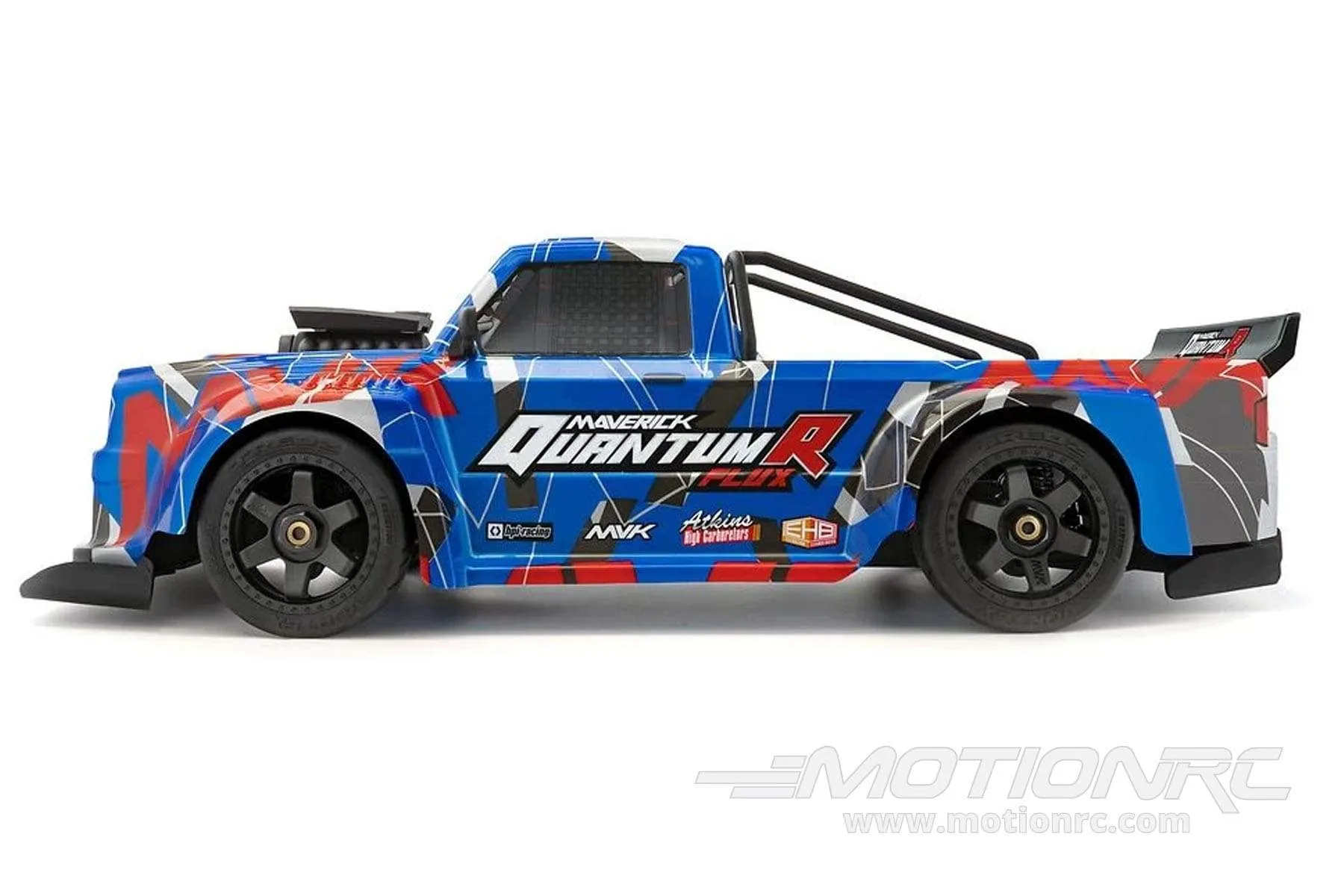 Maverick QuantumR Flux Blue/Red 1/8 Scale 4WD Race Truck - RTR