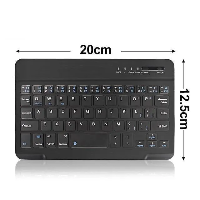 Mini Rechargeable Wireless Bluetooth Keyboard