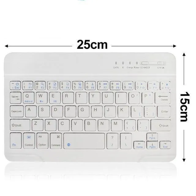 Mini Rechargeable Wireless Bluetooth Keyboard