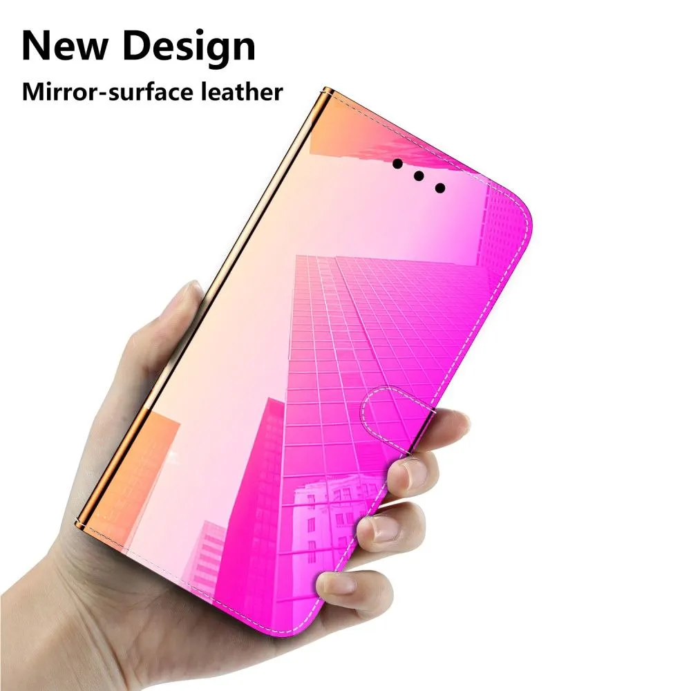 Mirror OnePlus Nord CE 2 5G flip case - Rose