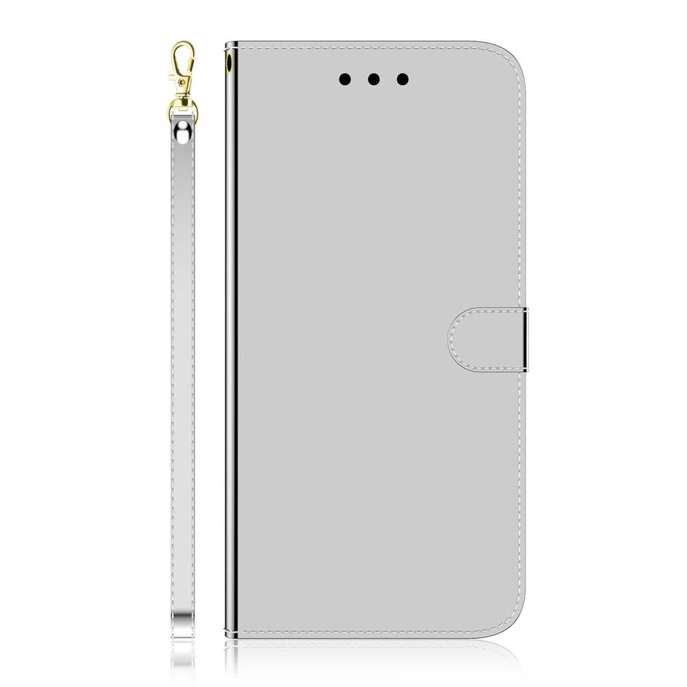 Mirror OnePlus Nord N20 5G flip case - Silver