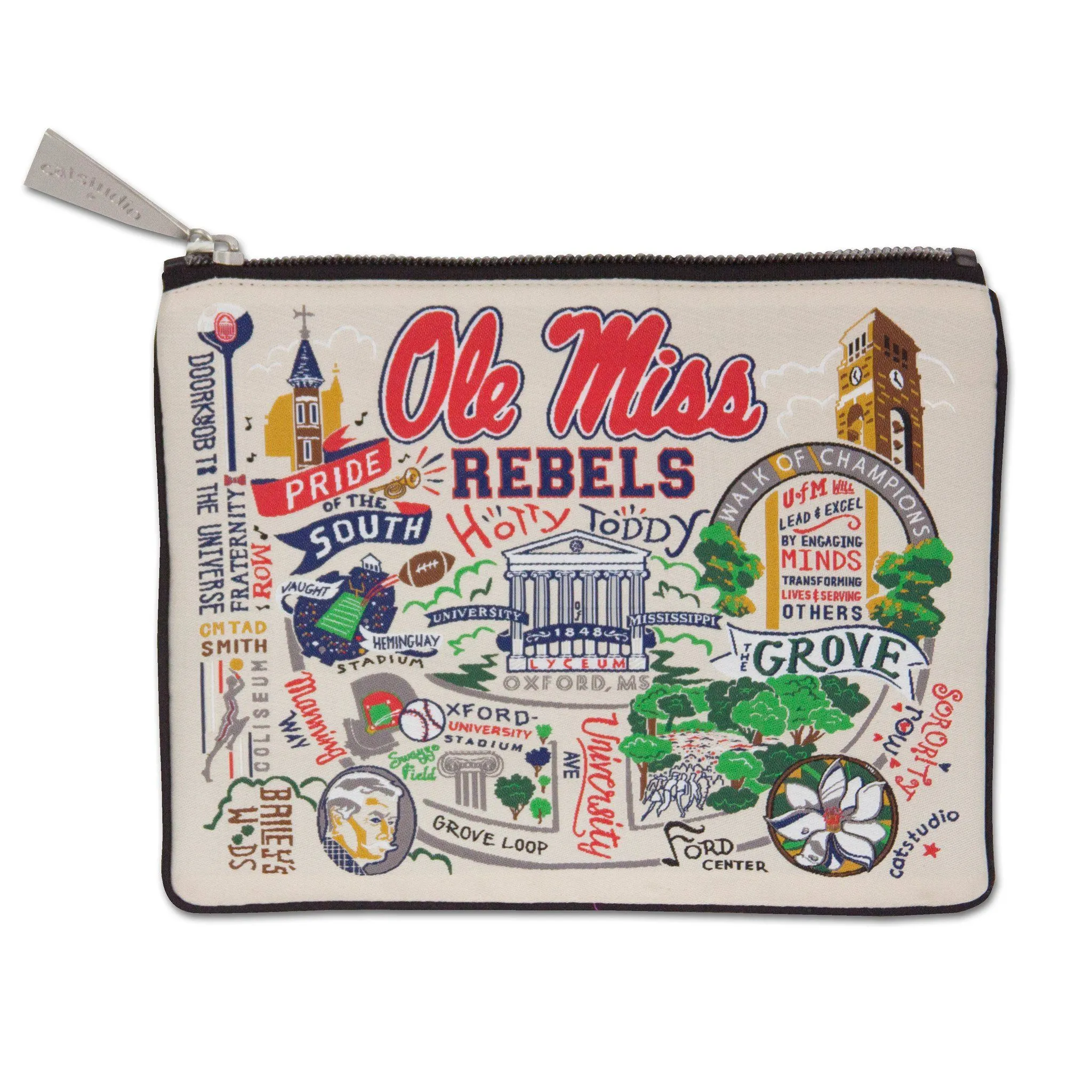 Mississippi, University of (Ole Miss) Collegiate Zip Pouch