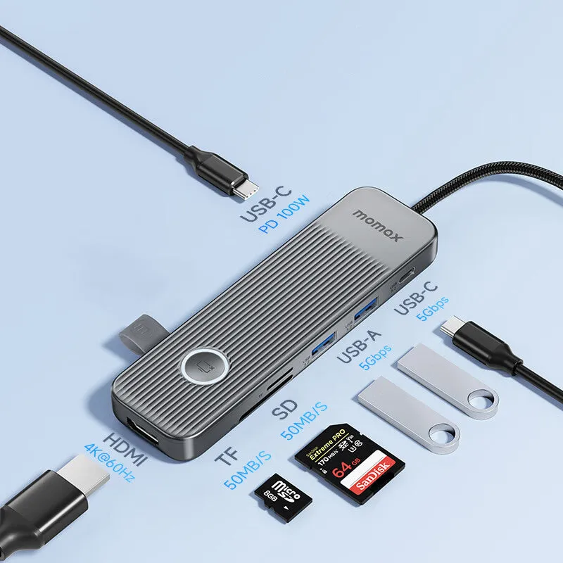 MOMAX ONELINK Mutil-funtion USB-C Hub