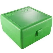 MTM Flip-Top Ammo Box 17 Rem 204 -222-223  100-Round Plastic