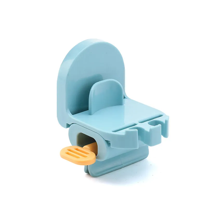 Multifunctional toothpaste squeezer