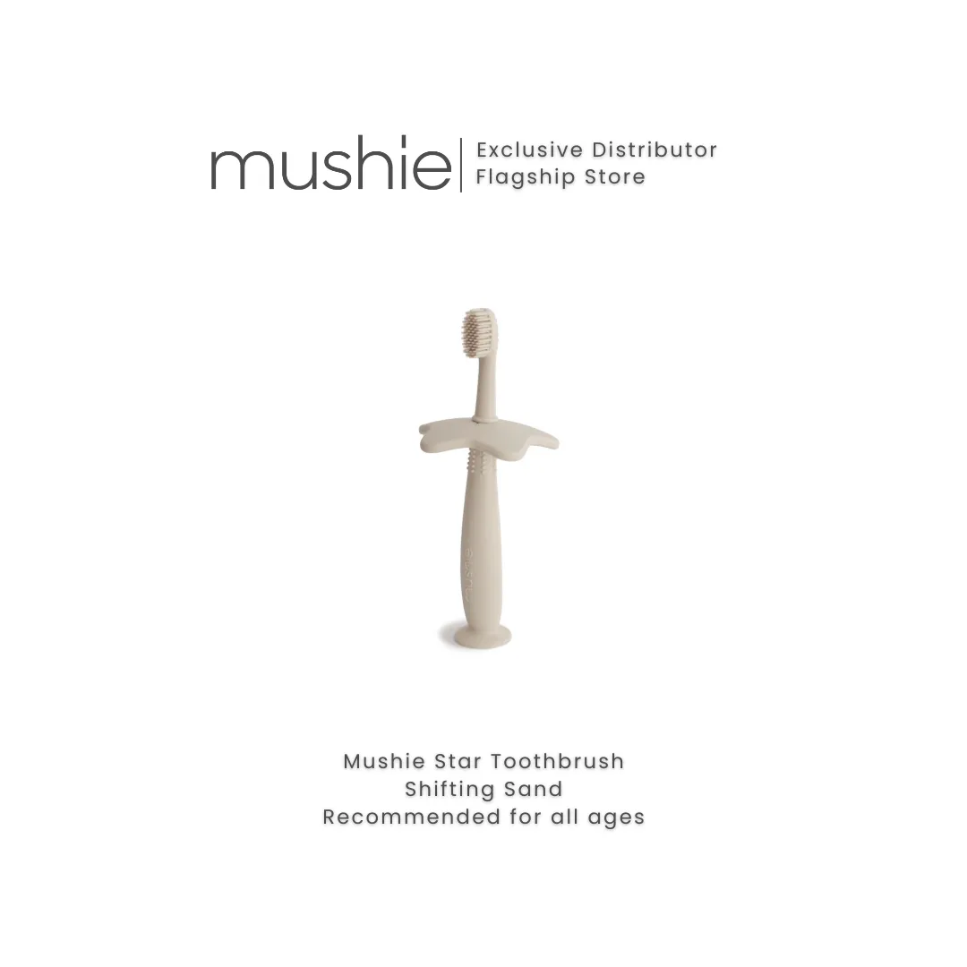 MUSHIE Silicone Training Toothbrush | Mushie Frigg Flagship Store