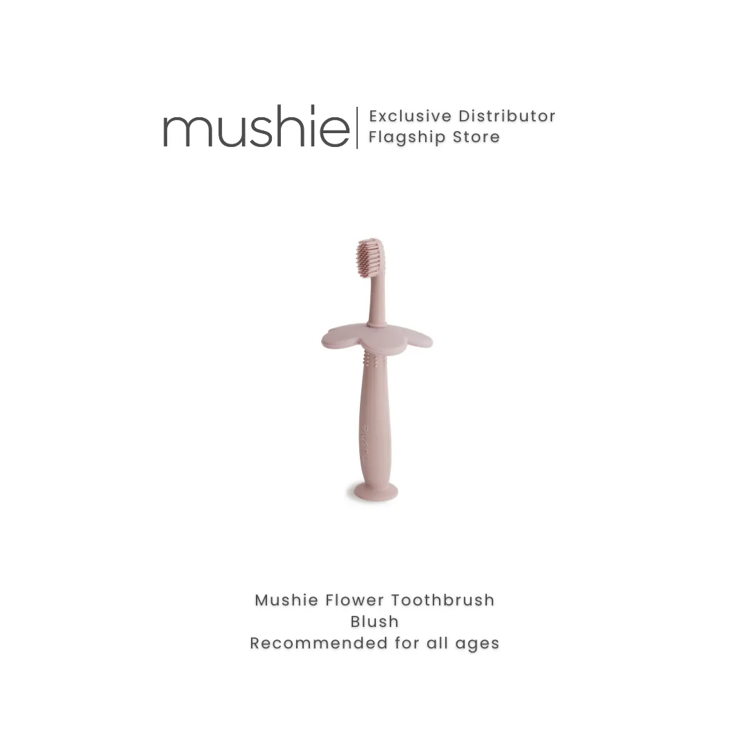 MUSHIE Silicone Training Toothbrush | Mushie Frigg Flagship Store