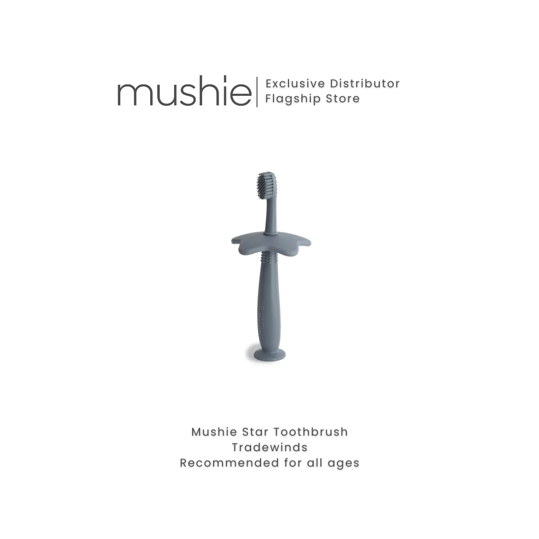 MUSHIE Silicone Training Toothbrush | Mushie Frigg Flagship Store