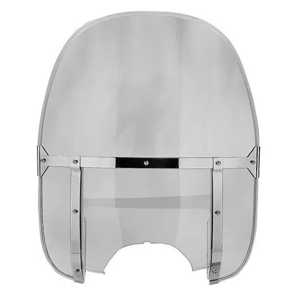 National Cycle N2230 Beaded Heavy Duty Clear Windshield for Wide Frame Yamaha Cruisers