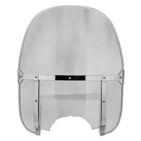 National Cycle N2230 Beaded Heavy Duty Clear Windshield for Wide Frame Yamaha Cruisers