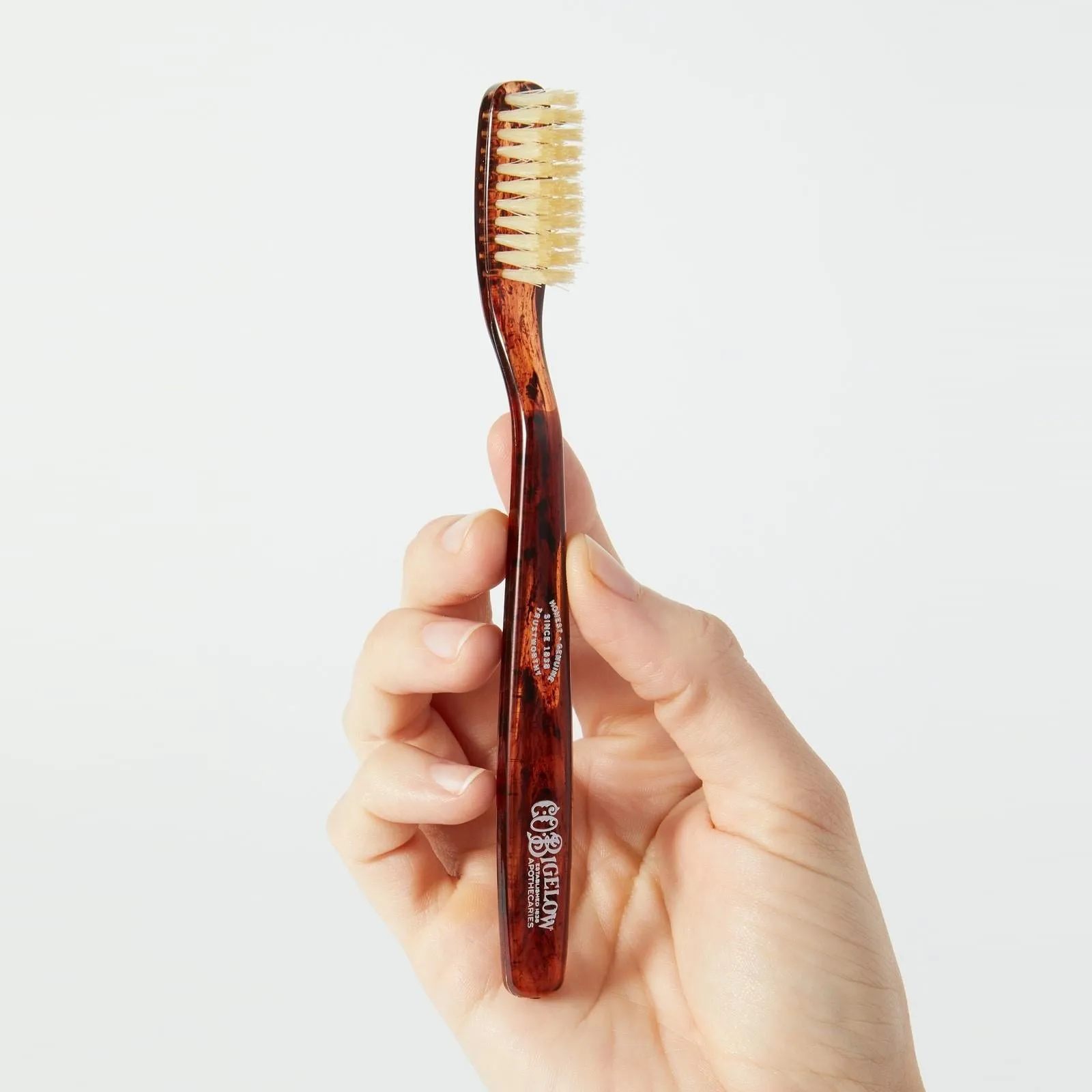 Natural Bristle Toothbrush (Tortoise)