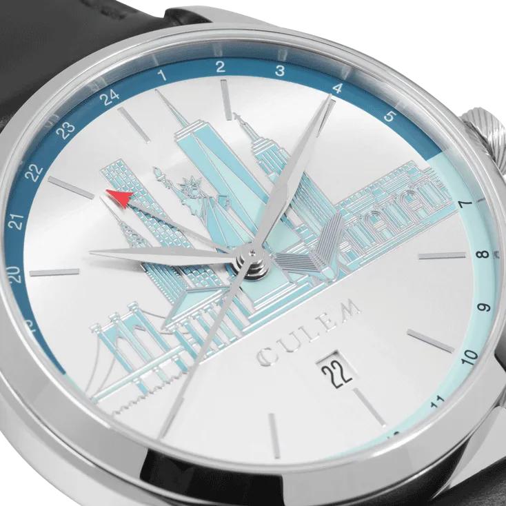 New York Skyline GMT | Silver