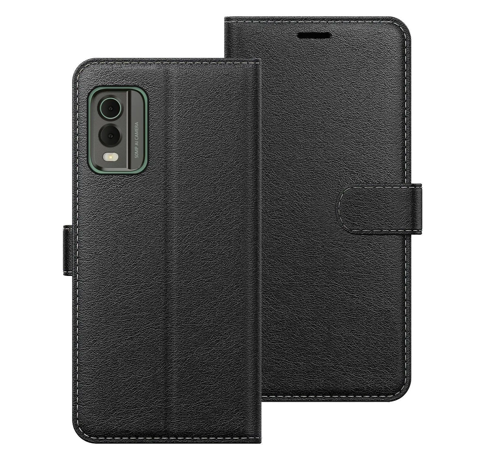 Nokia C32 Flip Folio Book Wallet Case