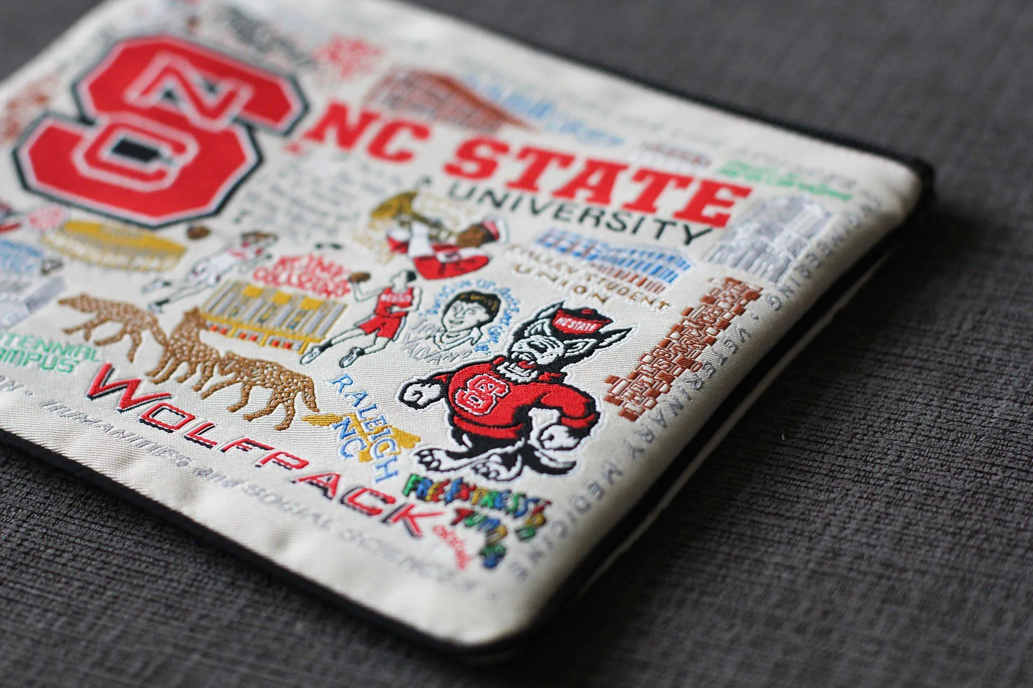 North Carolina State University Collegiate Zip Pouch